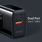 Mcdodo 33W 1A+1C Fast Charger product image