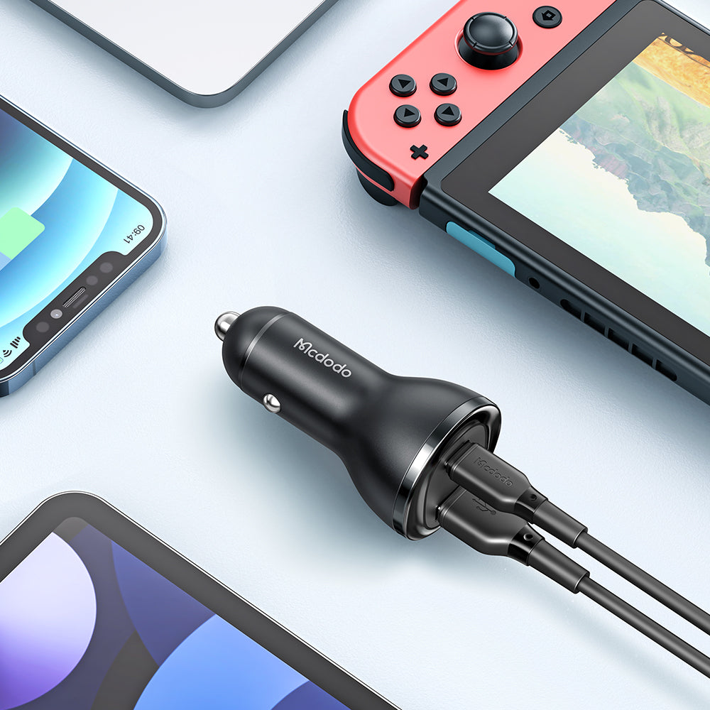 Mcdodo Aurora Series 95W 1A+1C Digital Display PD Car Charger product image