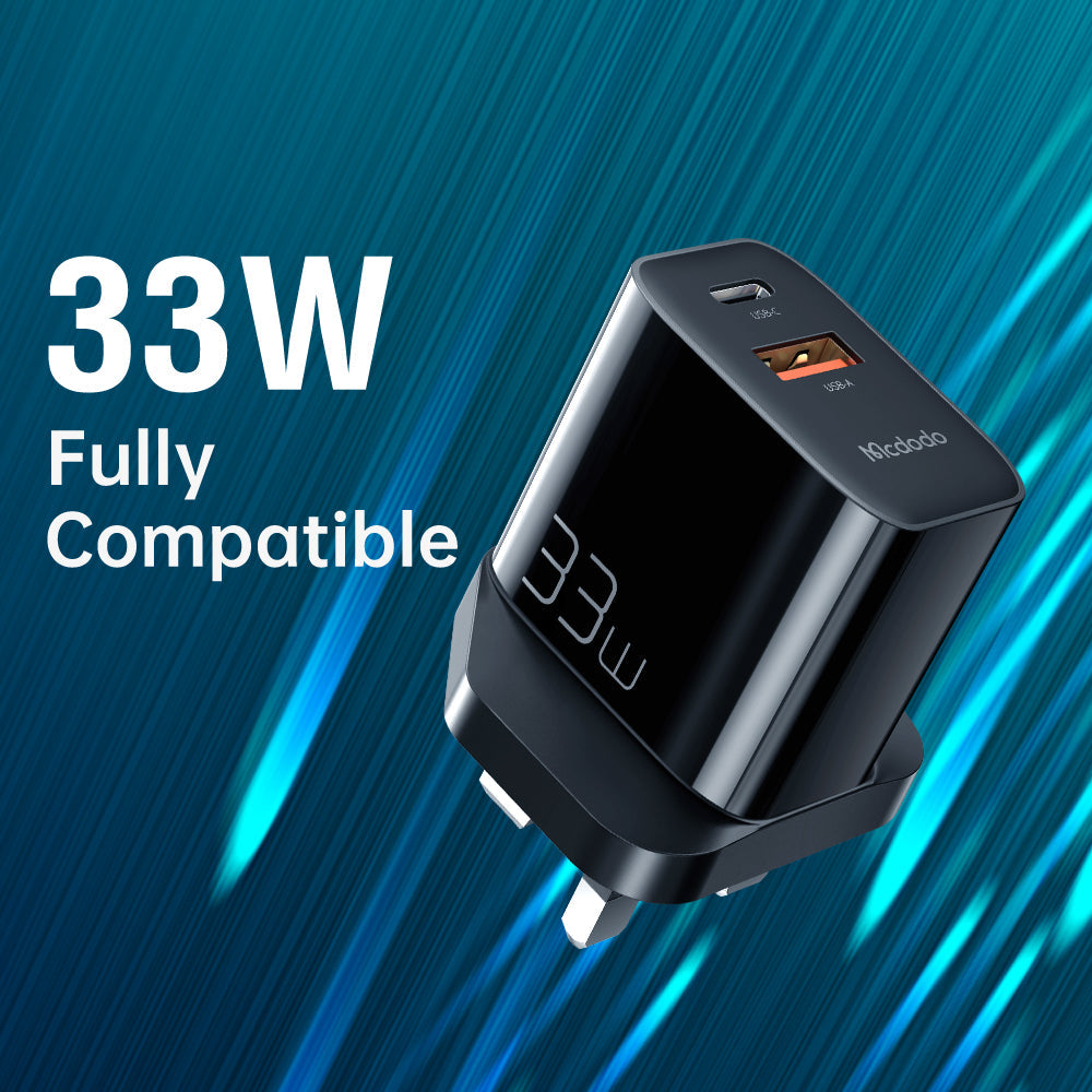 Mcdodo 33W 1A+1C Fast Charger product image