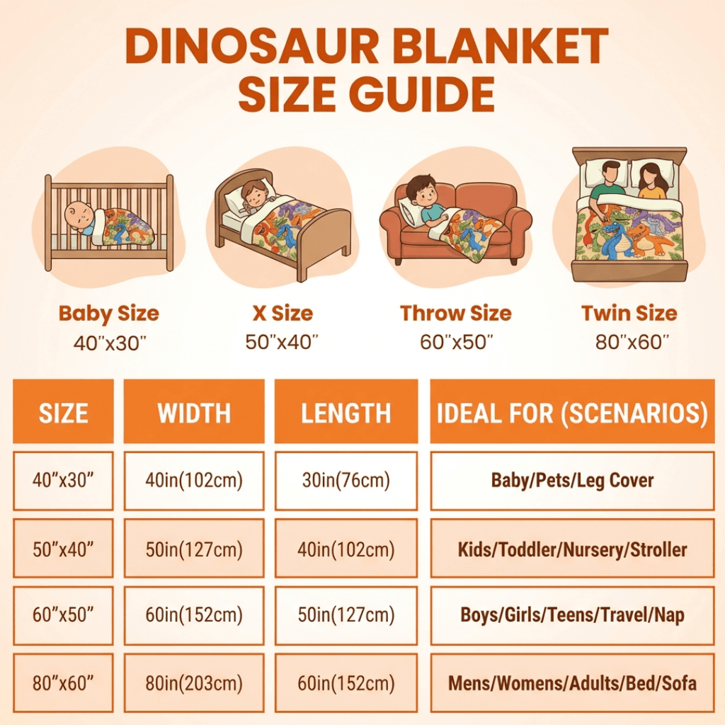 DinoSnug™ 3D Dinosaur Flannel Blanket