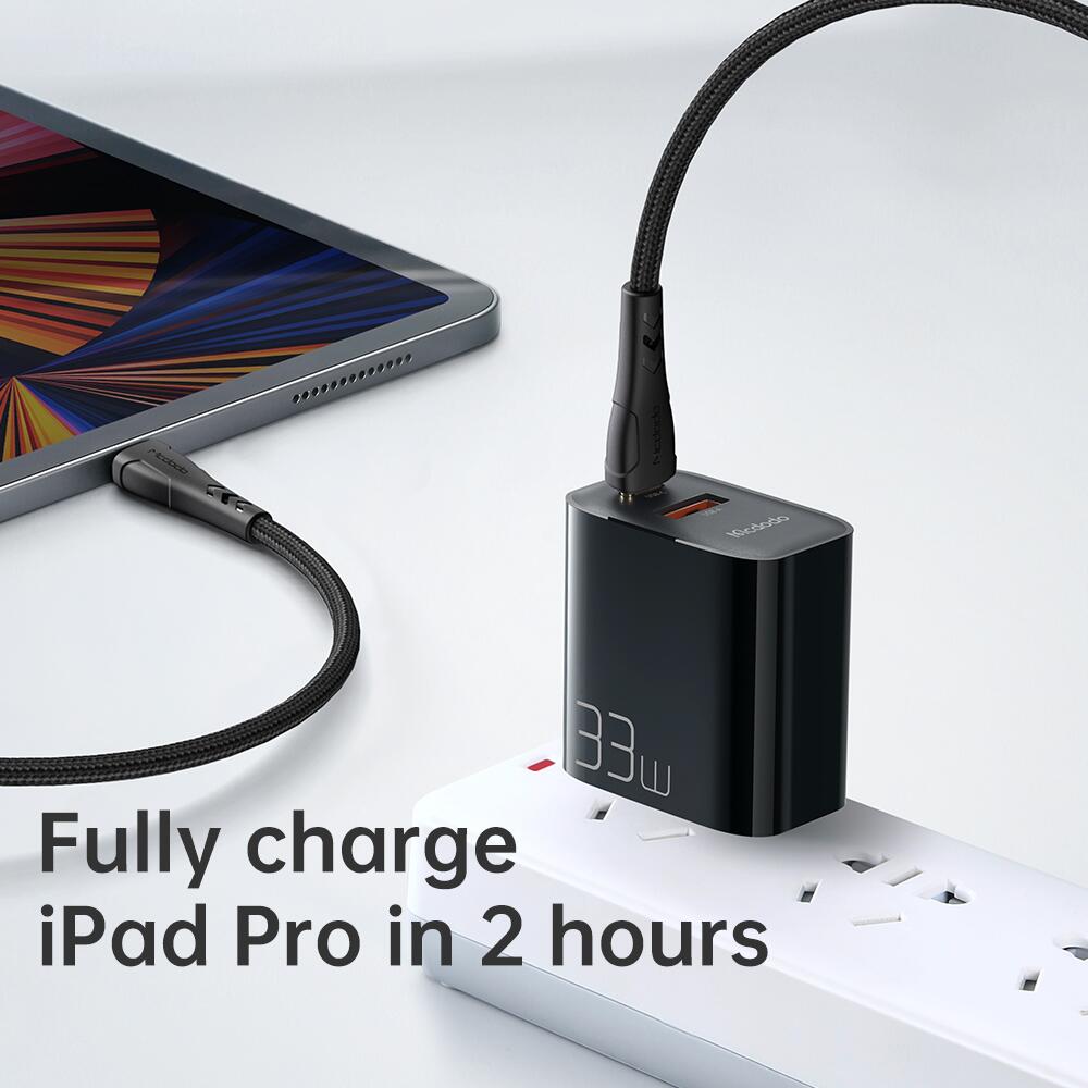 Mcdodo 33W 1C+1A Fast Charger+ 60W C to C Cable product image