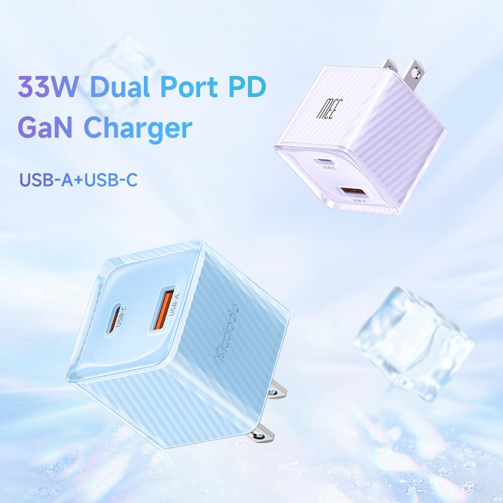 Mcdodo 33W 1C+1A GAN Fast Charger US/EU/UK product image