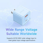 Mcdodo 33W 1C+1A GAN Fast Charger US/EU/UK product image